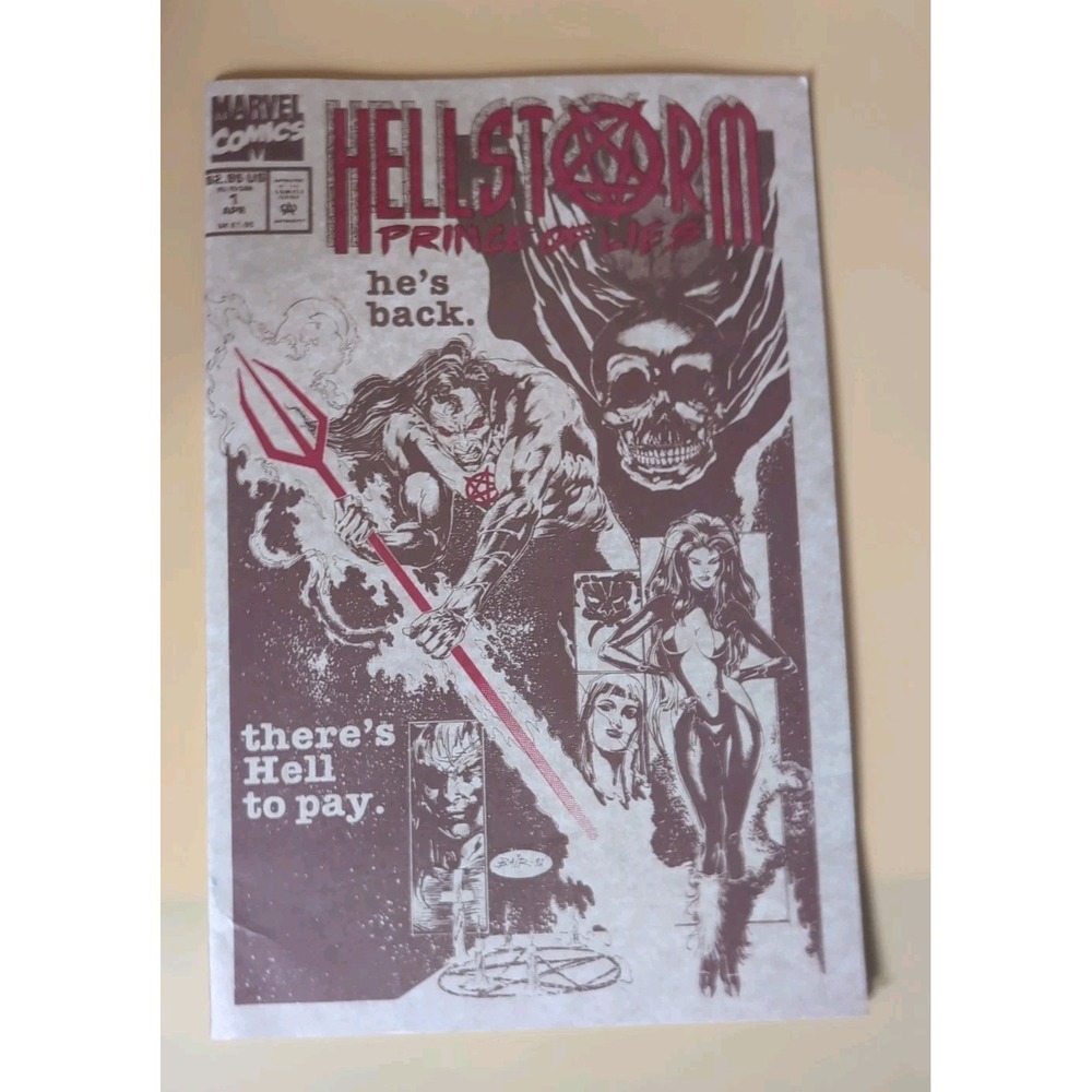 Hellstorm: Prince of Lies #1 (Marvel Comics April 1993)
